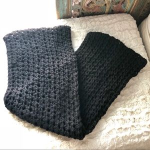 Hand Knit Infinity Scarf